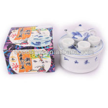 Tazas de té para niños Juego de té de cerámica Gongfu bandeja de té